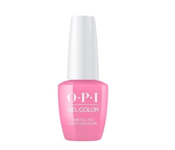 Lac de unghii semipermanent OPI Gel Color Lima Tell You About This Color!, 15 ml