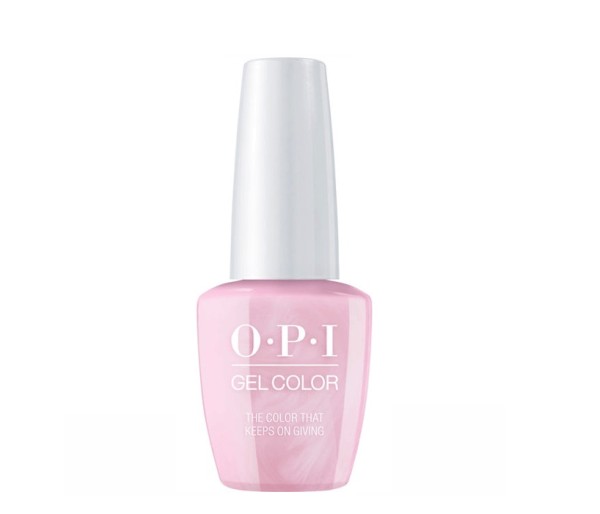 Lac de unghii semipermanent OPI Gel Color The Color That Keeps On Giving, 15 ml