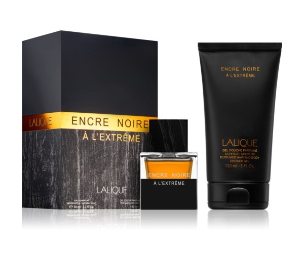 Encre Noire A L`Extreme, Barbati, Set: Apa de parfum 50 ml + Gel de dus 150 ml