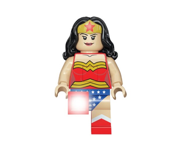 Lampa de veghe LEGO Super Heroes Wonder Woman, LGL-TOB25T, 4+ ani