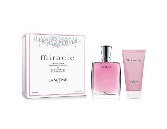 Miracle, Femei, Set: Apa de parfum 50 ml + Lotiune de corp 50 ml 3147758037630