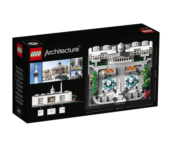 Lego Architecture, Piata Trafalgar, 21045, 12 ani+, 1197 piese