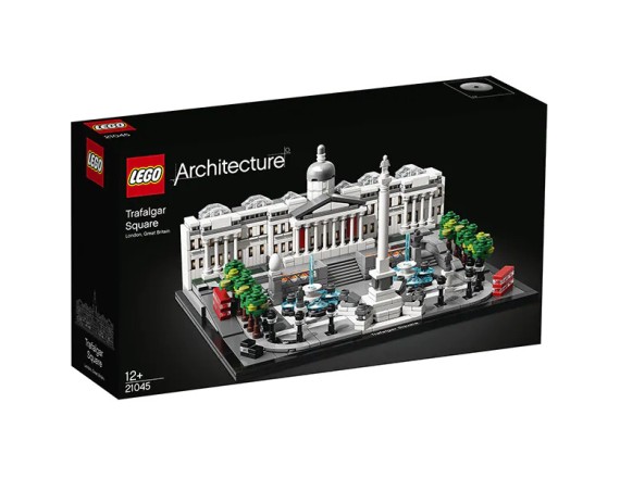 Lego Architecture, Piata Trafalgar, 21045, 12 ani+, 1197 piese 5702016368321