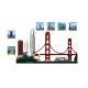 Lego Architecture, San Francisco, 21043, 12 ani+, 565 piese