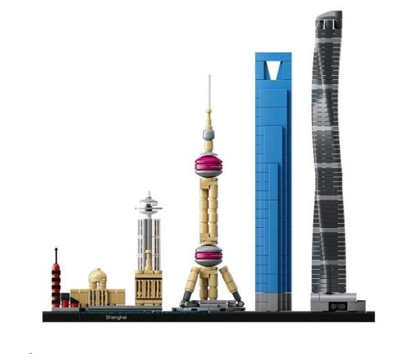 Lego Architecture, Shanghai, 21039, 12+