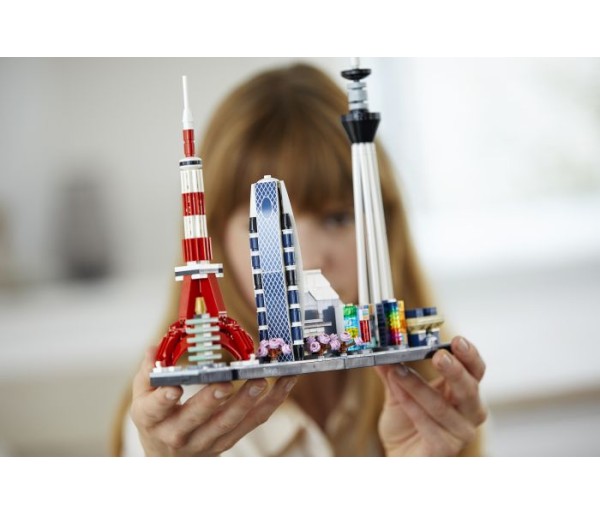 Lego Architecture, Tokyo, 21051, 16 ani+, 547 piese