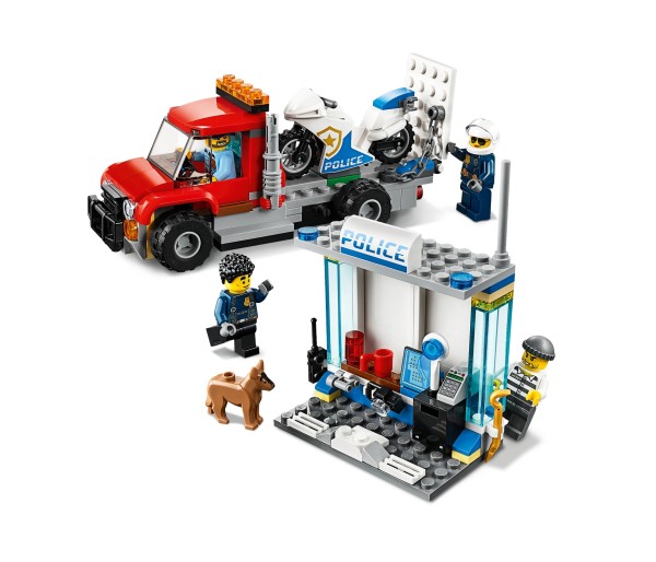 Lego City, Cutie cu Caramizi de Politie, 60270, 5 ani+