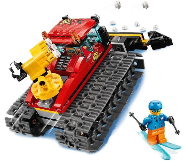 Lego City, Great Vehicles - Compactor de zapada, 60222, 6+