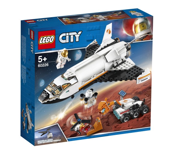 Lego City, Naveta de cercetare a planetei Marte, 60226, 5+
