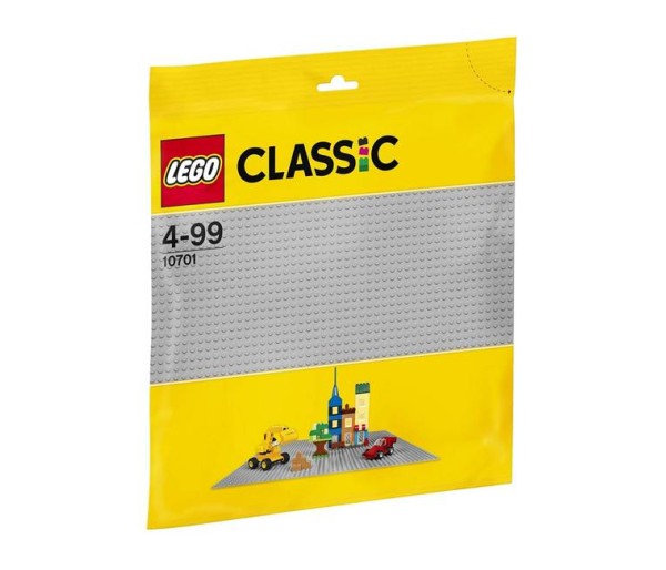 LEGO CLASSIC, Placa de baza gri, 10701
