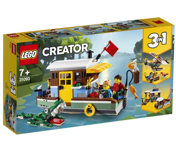 Lego Creator, Casuta din barca 31093, 7+ ani
