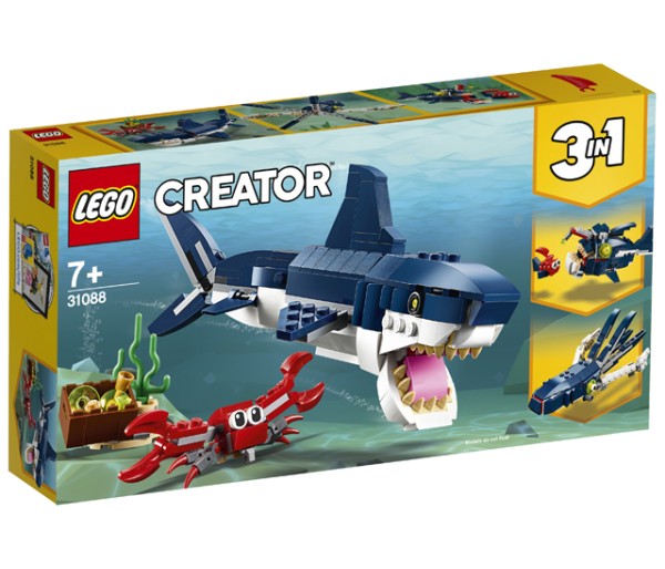 LEGO CREATOR, Creaturi marine din adancuri, 31088, 7+