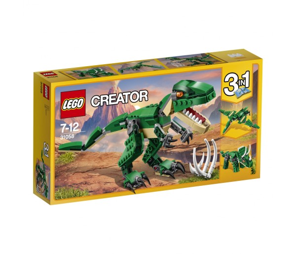 LEGO CREATOR, Dinozaurii puternici 31058, 7-12 ani
