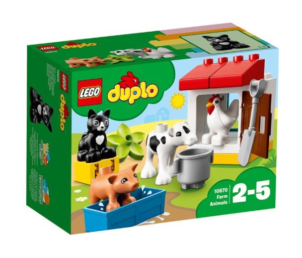 LEGO DUPLO, Animalele de la ferma, 10870, 2-5 ani