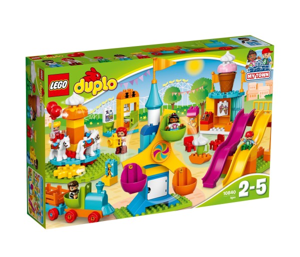 LEGO DUPLO, Parc mare de distractie 10840, 2-5 ani