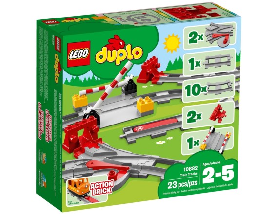 LEGO DUPLO, Sine de cale ferata, 10882, 2-5 ani 5702016117288
