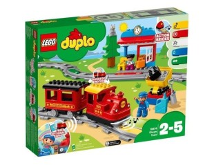 LEGO DUPLO, Tren cu aburi, 10874, 2-5 ani 5702016117264