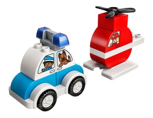 Elicopter de pompieri si masina de politie, 1.5+ ani 5702016911282