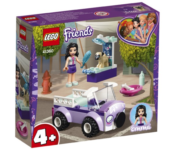 LEGO Friends, Clinica veterinara mobila a Emmei, 41360, 4+