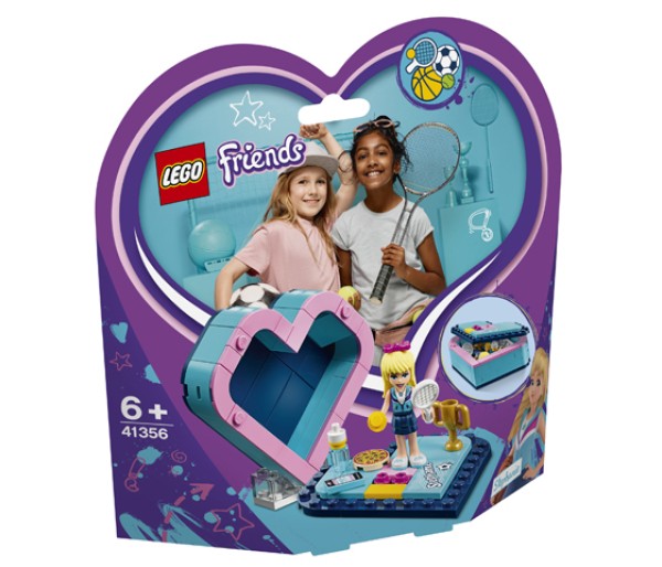 LEGO Friends, Cutia in forma de inima a Stephaniei, 41356, 6+