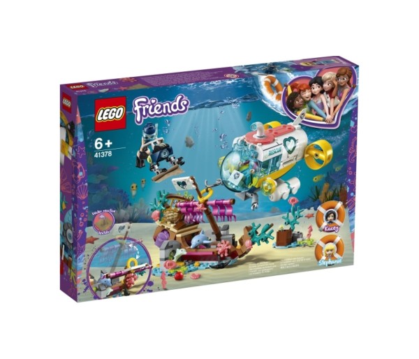 Lego Friends, Misiunea de salvare a delfinilor, 41378, 6+