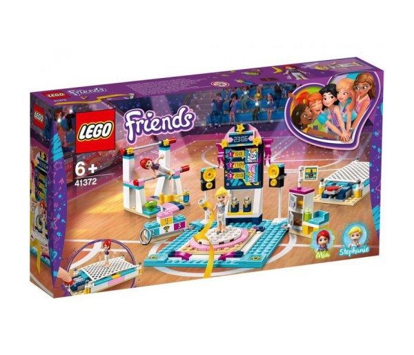 Lego Friends, Spectacolul de gimnastica al lui Stephanie, 41372, 6+