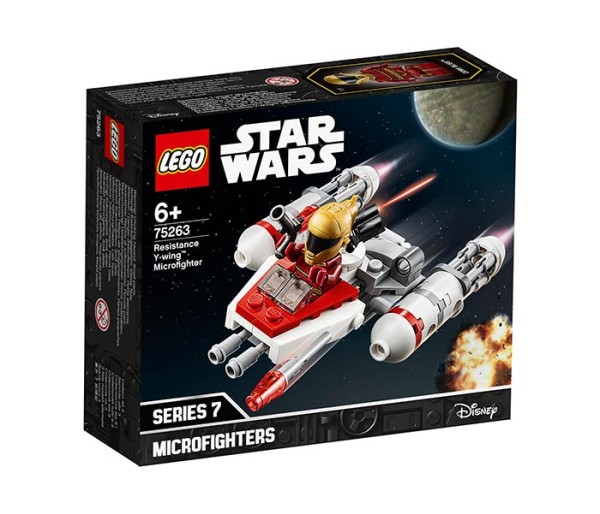 Microfighter Resistance Y-wing, 75263, 6+