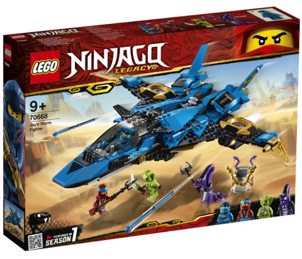 Lego Ninjago, Avionul de lupta al lui Jay, 70668, 9+