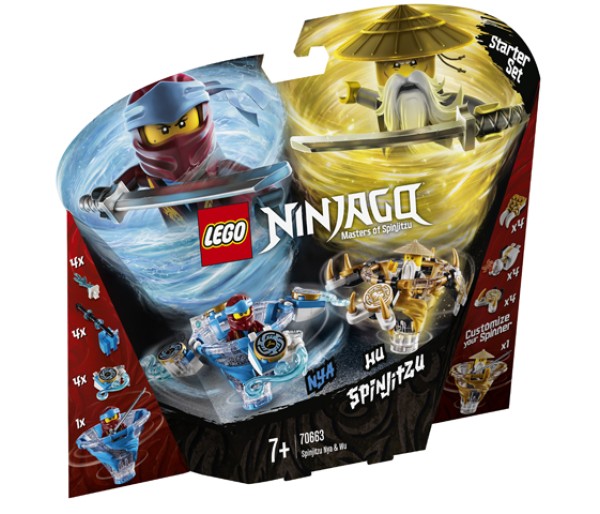 Lego Ninjago, Spinjitzu Nya si Wu, 70663, 7+