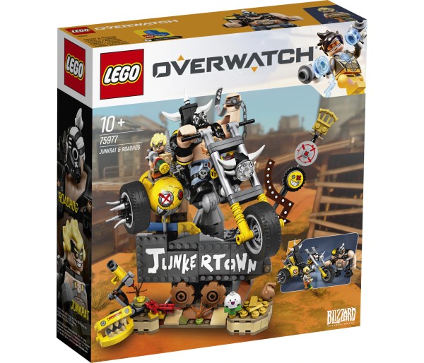 Lego Overwatch, Junkrat si Roadhog 75977, 10 ani+, 380 piese