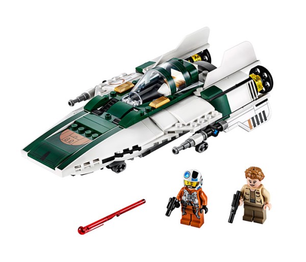 Resistance A-Wing Starfighter, 75248, 7+ ani