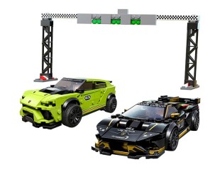 LEGO Speed Champions, Lamborghini Urus ST-X si Lamborghini Huracan Super Trofeo EVO, 76899 5702016618358