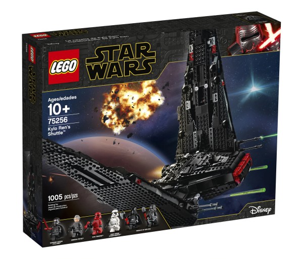 Lego Star Wars, Kylo Ren`s Shuttle, 75256, 10 ani +