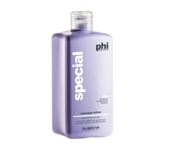 Lotiune pentru masajul scalpului Subrina Professional Phi Special, 500 ml