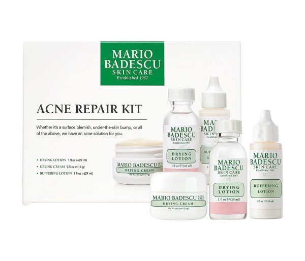 Acne Repair Kit, Set anti acneic: Drying Lotion 30 ml + Buffering Lotion 30 ml + Drying Cream 14 g