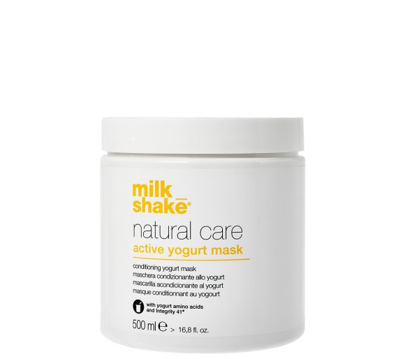 Masca pentru par Milk Shake Natural Care Active Yogurt, 500 ml