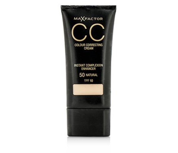 Colour Correcting Cream, Femei, Crema CC, 50 Natural, 30 ml