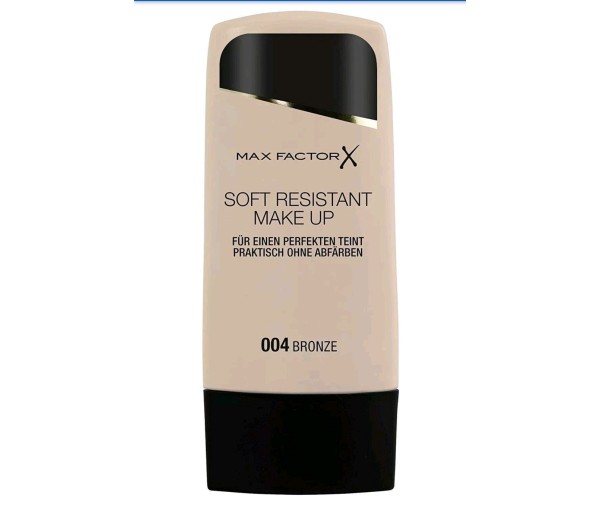Ellen Betrix Soft Resistant Make-up, Femei, Fond de ten, 004 Bronze, 35 ml
