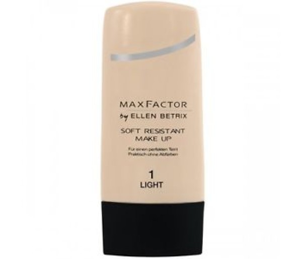 Ellen Betrix Soft Resistant Make-up, Femei, Fond de ten, 01 Light, 35 ml
