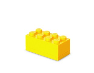 Mini cutie depozitare LEGO 2x4 galben, 40121732, 4+ ani 40121732