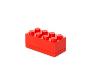 Mini cutie depozitare LEGO 2x4 rosu, 40121730, 4+ ani 5706773401208