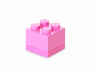 Mini cutie depozitare LEGO 2x2 roz, 4+ ani 5706773401192