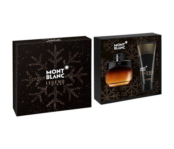 Legend Night, Barbati, Set: Apa de parfum 50 ml + Gel de dus 100 ml