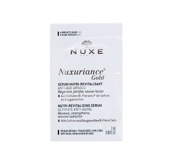 Nuxuriance Gold, Nutri Revitalising Serum, Samples, 2 ml
