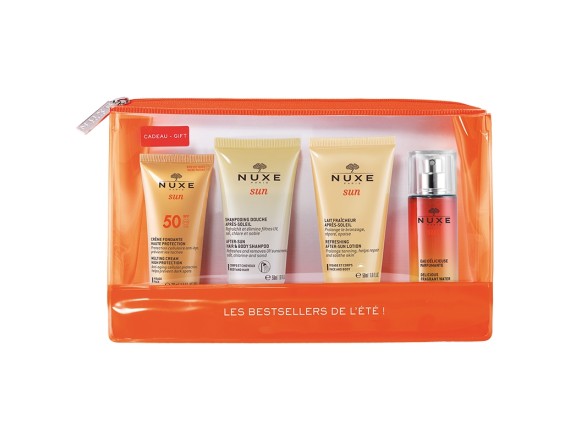 Sun Kit, Set: Melting Cream High Protection Spf 50 30 ml + Tanning Oil Spf30 100 ml + After-Sun Hair & Body Shampoo 50 ml + Refreshing After-Sun Lotion 50 ml 3264680024672