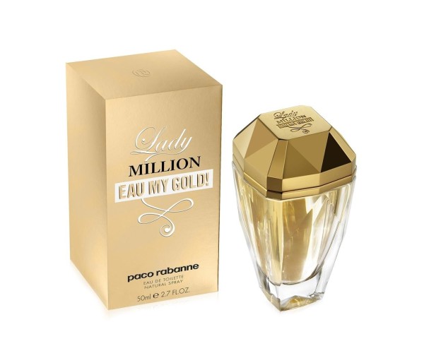 Lady Million Eau My Gold, Femei, Apa de toaleta, 50 ml