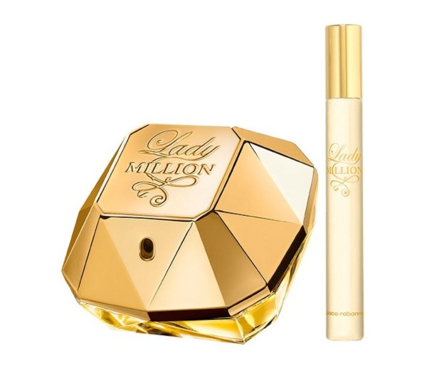 Lady Million, Femei, Set: Apa de parfum 80 ml + Apa de parfum 20 ml