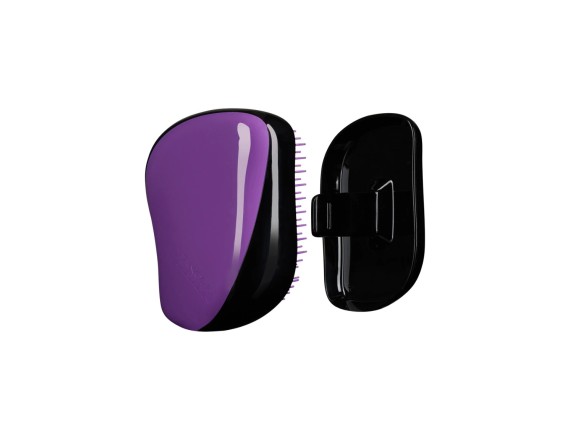 Perie pentru par Tangle Teezer Compact Styler Black Violet 5060173370268