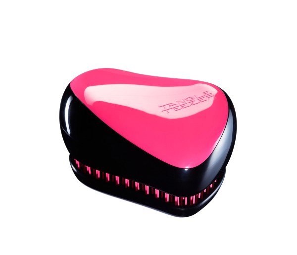 Perie pentru par Tangle Teezer Compact Styler Smooth & Shine Pink Sizzle