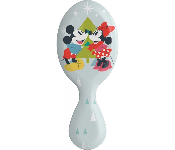 Perie pentru par Wet Brush Mini Detangle Professional Mickey & Minnie - Holiday Magic